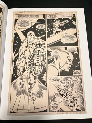 Estela Plateada, artist edition , comic MARVEL.