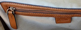 Bolso de piel de Uterque nuevecito color camel