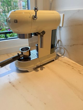 Cafetera Espresso Smeg Manual Crema