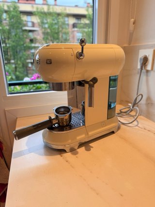 Cafetera Espresso Smeg Manual Crema
