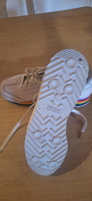 Scarpe Puma donna bianche arcobaleno 38.5