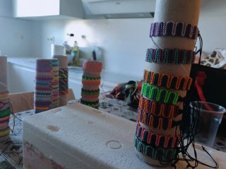 Pulseras hilo hechas a mano