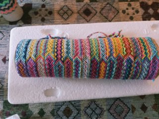 Pulseras hilo hechas a mano