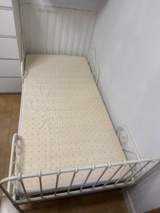 Cuna Minnen IKEA blanca
