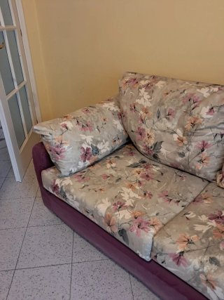 Divano 2 posti floreale