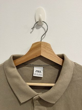 Polo Zara Beige Talla L