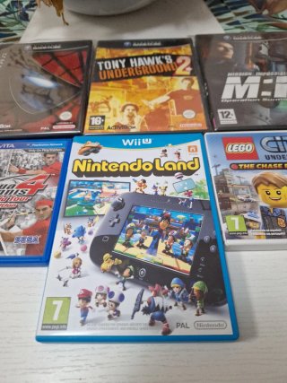 Lote 6 Videojuegos Nintendo GameCube, Wii U, 3DS,