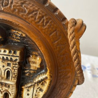 Fiaschetta ceramica Repubblica di San Marino