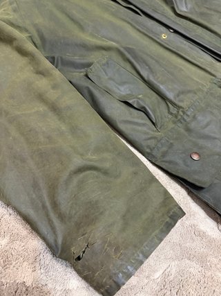 Chaqueta encerada Lavenir Verde
