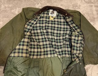 Chaqueta encerada Lavenir Verde