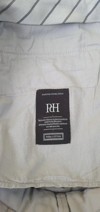 Pantalón chino color gris azulado