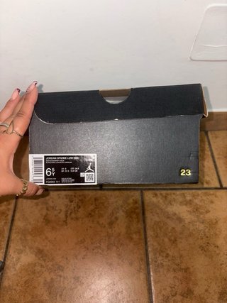 Jordan Spizike Low (GS) Blu Tg 39