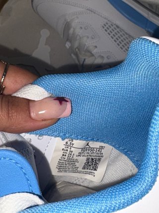 Jordan Spizike Low (GS) Blu Tg 39