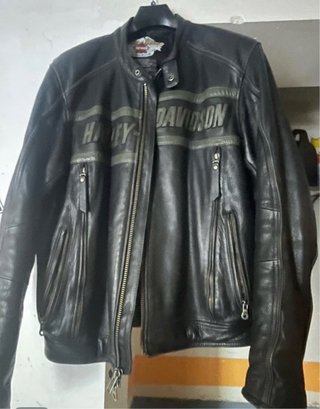 Chaqueta Harley Davidson piel auténtica XL