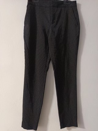 Traje Zara negro y plateado