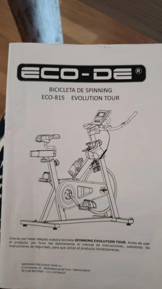 Bicicleta Estática ECO-DE FITNESS