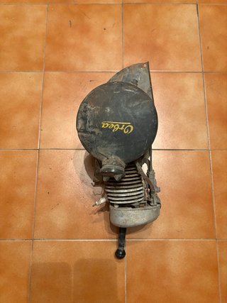 Motor gasolina bicicleta antigua