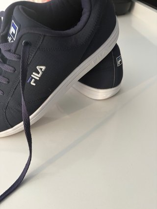 Zapatillas Fila Hombre Azul y Blanco