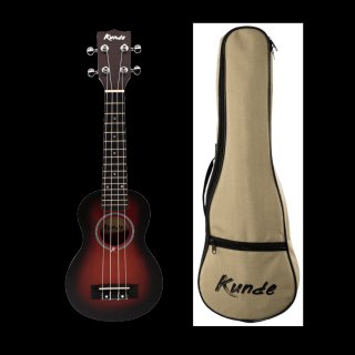 Ukelele Kunde con funda