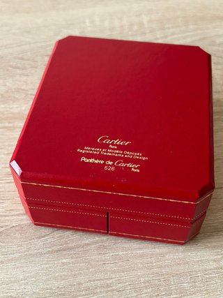 Caja Cartier Paris Roja