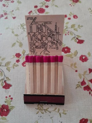 Cajetilla Fósforos La Font Valencia Vintage