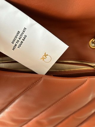 Borsa Pinko pelle trapuntata