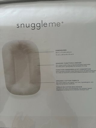 Nido reductor bebé SNUGGLE me beige a estrenar