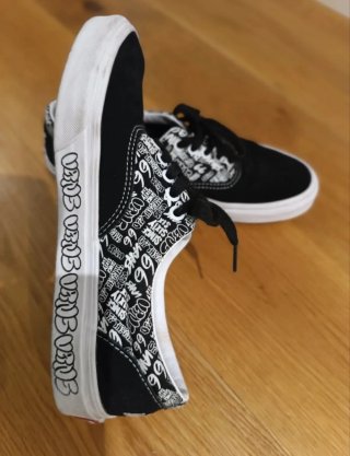 Vans Era Zapatillas Negras y Blancas