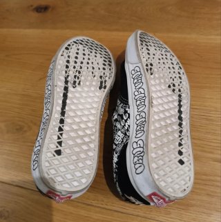 Vans Era Zapatillas Negras y Blancas