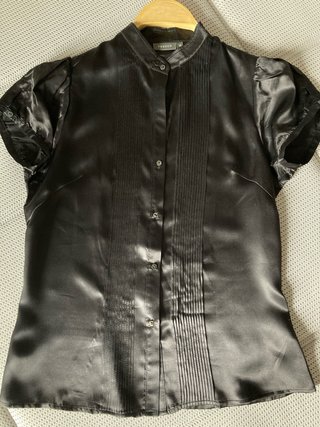 Blusa Negra Trucco Talla M/38