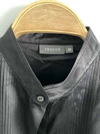Blusa Negra Trucco Talla M/38