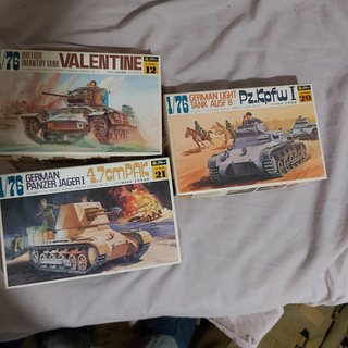 3 lotti di modelli Fujimi