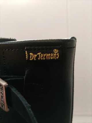 Botas moteras hombre cuero con águila