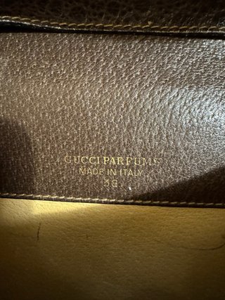 Tracolla Gucci Parfums vintage anni 70/80
