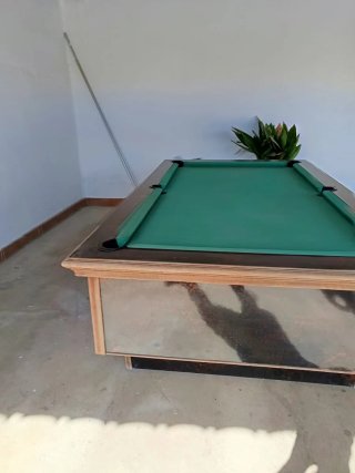 Mesa de billar profesional, con Monedero roto