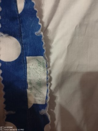 Vestido Flamenca Lunares Azul