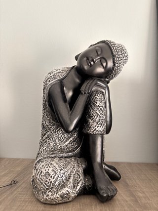 Estatua Buda Tumbado Decorativa