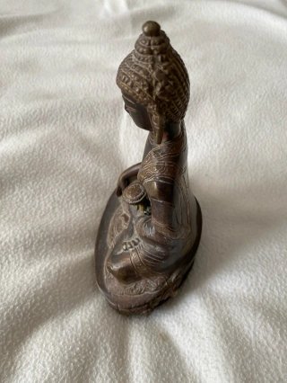 Buda de Bronce Sentado 17cm