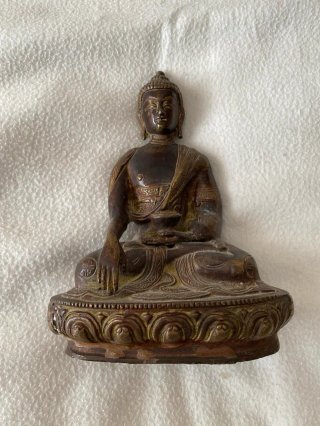 Buda de Bronce Sentado 17cm