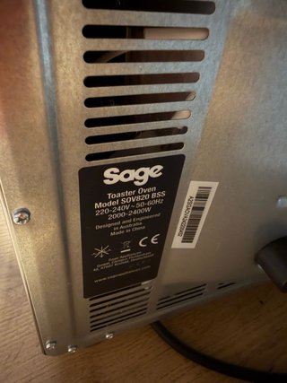 Horno Tostador Eléctrico Plateado