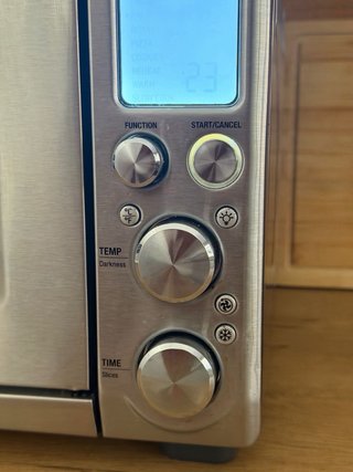 Horno Tostador Eléctrico Plateado