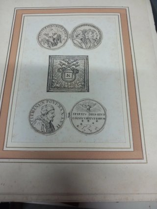 Ritagli da incisioni del 700