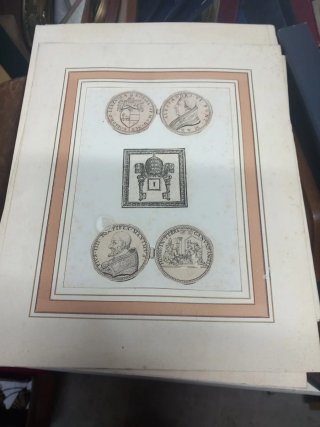 Ritagli da incisioni del 700
