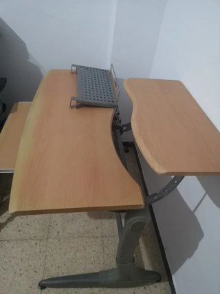 Escritorio madera 110x96x89.5cm
