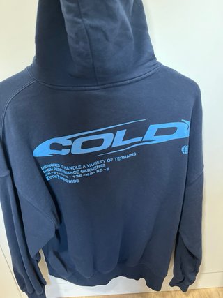 Sudadera Cold Culture Azul Talla XS