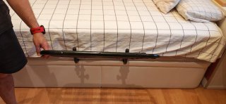 Barandilla Cama Plegable Metálica Telescópica