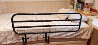 Barandilla Cama Plegable Metálica Telescópica