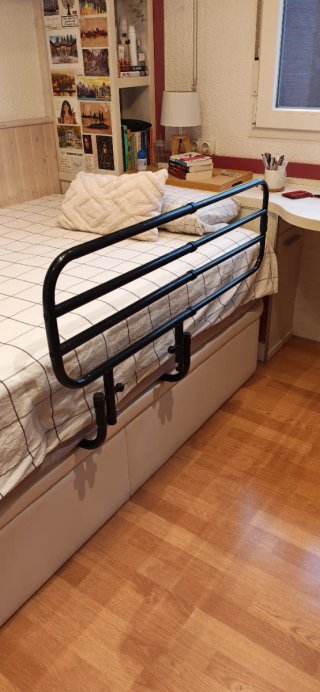 Barandilla Cama Plegable Metálica Telescópica