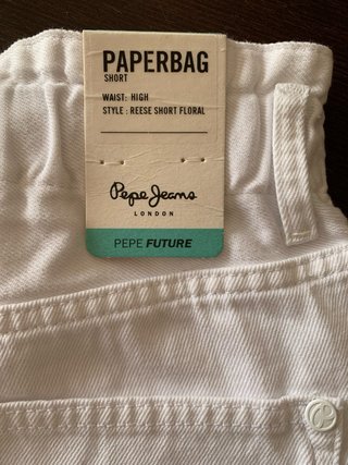 Pepe Jeans Paper Bag Shorts T.27