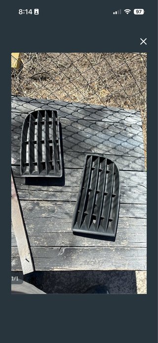Rejillas Parachoques Delantero Golf (2 uds)